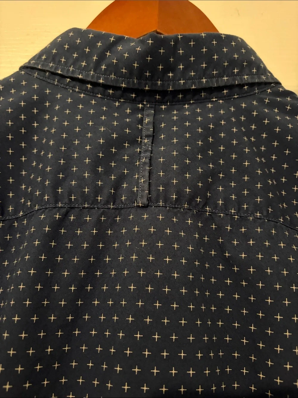 Banana Republic Navy Button-Up Shirt
